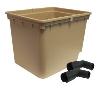 Dutch Pot + 2 Drain Outlets