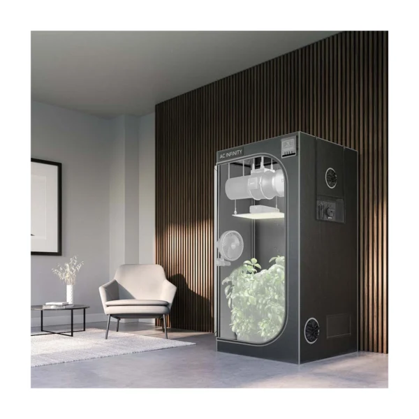 CLOUDLAB 632, Advance Grow Zelt 90 x 60 x 180 cm, 2000D Diamant Mylar Gewebe – Bild 7